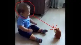 Very cute!!! This boy laughed and cried together