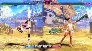 Street Fighter 6 Juri vs Lily PC Mod