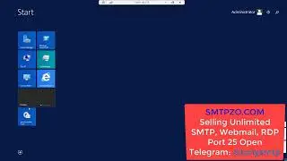 How To Change  Password  RDP Port 25 Open ? VPS Windows 2019/2022 or All [ SMTPZO.COM ]