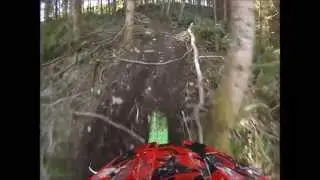 Kx500 Challenging Hill Climb with Dead End