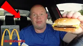 McDonald's Upgraded Double Cheeseburger (Reed Reviews)