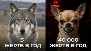 Мы боимся не самых опасных животных