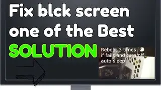 Fix PC nothing displayed - black screen, full tutorial.