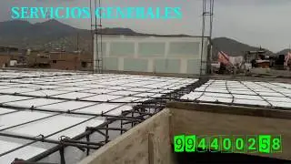Techo con bloques de tecnopor / VENTA