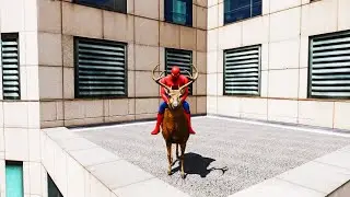 GTA 5 Spiderman: Falling Off the Highest Buildings Compilation #2 Funny and Epic Moments