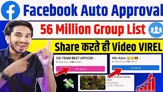 Viral 100%🤑 Facebook Auto Approval Group List 🥰 मन चाहे जितना शेयर करो || How To Find Fb Free Group