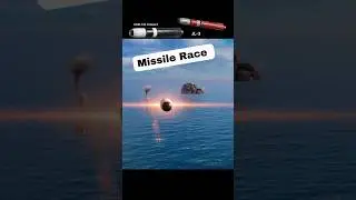 Speed Comparison with UGM133 & JL-3 Missile🔥 Modern Warships | #Shorts