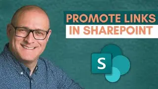 How to promote links in SharePoint Online