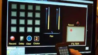 demo ipod and Usine via OSC protocol _