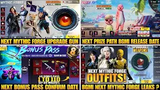 Next Mythic Forge Bgmi | Next Prize Path In Bgmi | Bonus Pass In Bgmi | Bgmi Pubg New Update Event