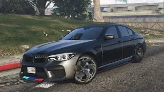 Тест скорости Ubermacht W5 F90 (BMW M5F90) #gta5rp #гта5рп