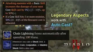 Auto Cast vs Legendary Aspects Deep Dive - Diablo 4