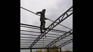 Навесы из профильной трубы от Мир Металла76