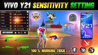 Free Fire Auto Headshot Setting ✅ 2025 || Vivo Y21 Sensitivity Setting 🎯 Dpi For Vivo Mobile 📲 FF