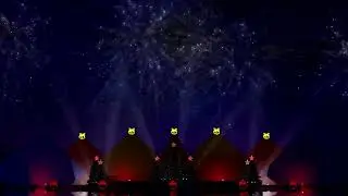 background animated video for music