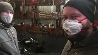 Предновогодняя установка мощной батарейки в мощный электровелосипед.