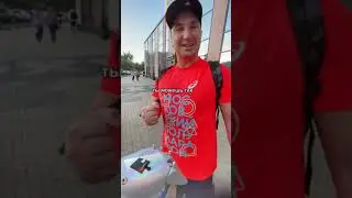 Аналоговый человек Увидел Кибер Протез и попросил ему... 