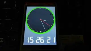 NTP clock with Wemos D1 on ILI9341 TFT display (2)