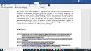 ENDNote software