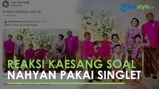 Kaesang Tanggapi Permintaan Maaf Bobby Nasution karena Al Nahyan Pakai Singlet, Begini Reaksinya