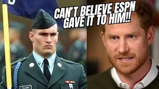 ESPN SHOCKINGLY awards Prince Harry with Pat Tillman award! This has to be a JOKE!