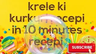 krele ki kurkuri sbji ki recepi