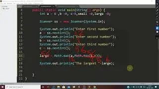 Three numbers in Ascending Order