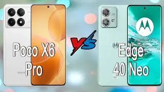 Xiaomi Poco X6 Pro VS Motorola Edge 40 Neo | AnTuTu, Geekbench,...