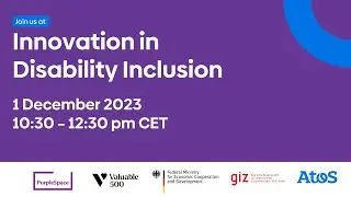 Innovation in Disability Inclusion Event 2023