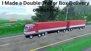 I drove a Double-Trailer Truck in Off Roading Epic on Roblox!