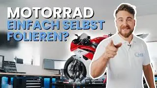 Motorrad selbst folieren – Einfach mit Moto Screenies | Yamaha R6 RJ11 - RJ15