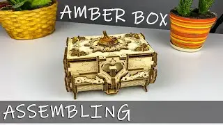 Assembling UGears Amber Box