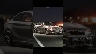 3D BMW M2 night scene #shorts #bmw #m2 #3d #art #car