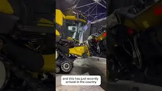 Sneak preview of the world's largest combine harvester, New Holland’s CR11, with a 20,000L tank.