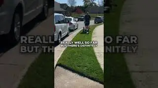 Gotta encourage more growth to prepare for the end of lawn season|Tiktok: @PharmDad |MowerLiving.com