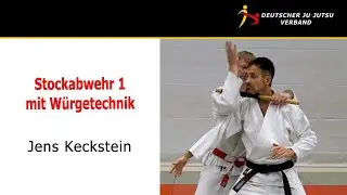 Ju-Jutsu Stockabwehr 1 mit Würgetechnik / Jens Keckstein / Teil 3