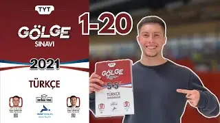 Gölge Deneme TYT Türkçe 2021 Çözümleri (1-20) #YKS2024