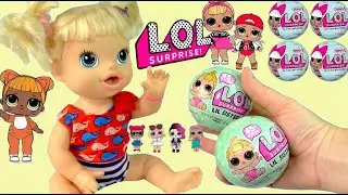 Открываем Сюрпризы Куклы Пупсики LOL SURPRISE Dolls Series 2  Игрушки для Девочек Куклы Лол
