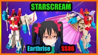 De Starscream a Coronation Starscream. Earthrise vs SS86  ¿Pésimas figuras o Aceptables?