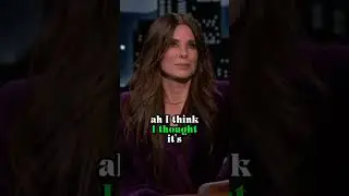 Was Sandra bullock supposed to fall in Miss Congeniality #celebrity #interview #sandrabullock #actor