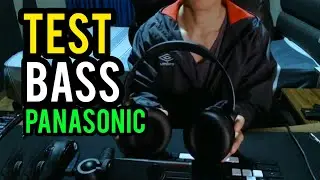 Test Bass audifonos Panasonic 🔥 RBM700B