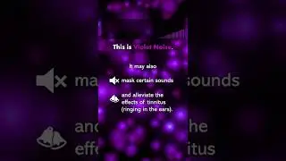 🟣 This is Violet Noise.