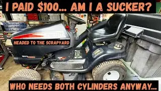 Craftsman DYT 4000 Maintenance, Deck Belt Replacement, Engine Repair