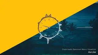Clean And Simple Audio Spectrum Music Visualizer Video Effects & Stock Videos