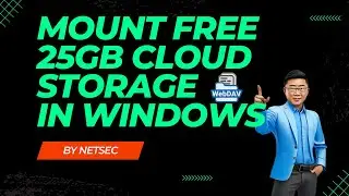 Mounting Free 25GB Cloud Drive from InfiniCloud to Windows