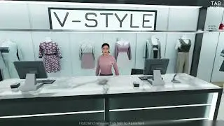 AI Assistant V-Style Virtual Shop.