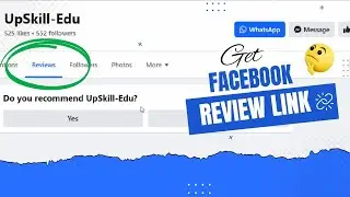 How to Get Facebook Page Review Link