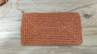 DİKDÖRTGEN KAĞIT ÇANTA TABANI #örgü #crochet #kesfet #handmade #knitting #bag #diy #crocheting