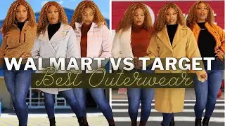 WALMART vs TARGET | HUGE FALL WINTER COAT & JACKET HAUL 2021 | Clothing Haul and Try On