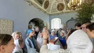Херувимская песнь С. А. Дегтярев Детско-юношеский хор "Серафим"